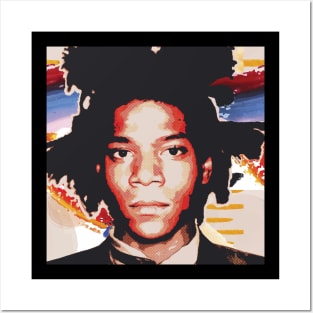 Basquiat king crwon Posters and Art